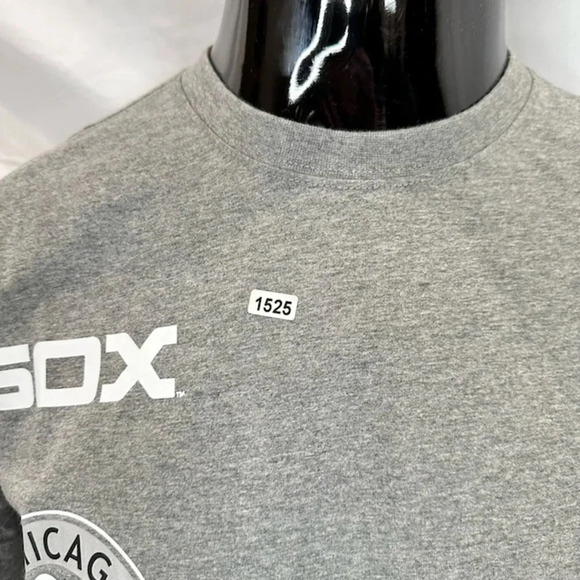 Mitchell & Ness City Collection SS Tee Chicago White Sox Gray Heather Size Large - Picture 3 of 12